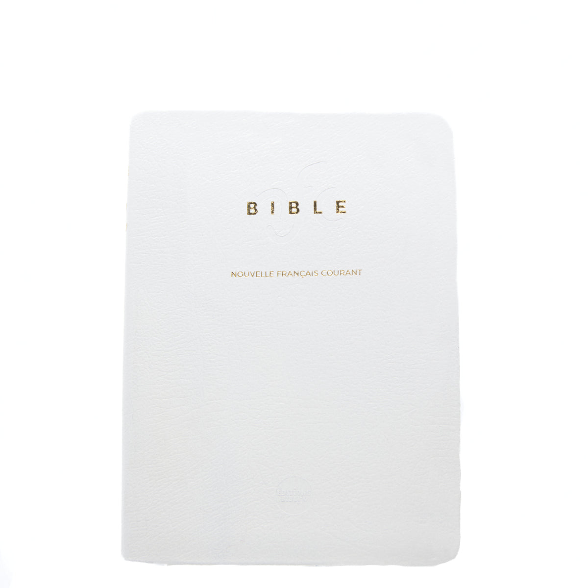 Bible de mariage blanche en similicuir