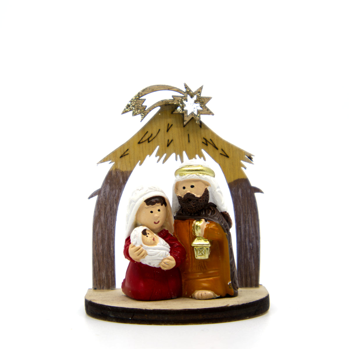 MINI CRÈCHE NATIVITÉ ENFANTINE