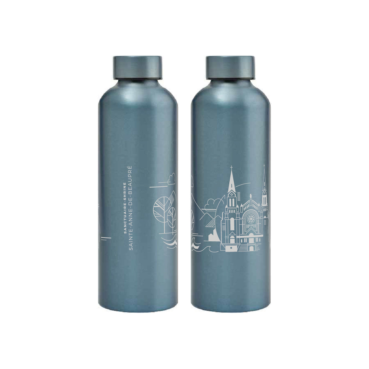 Bouteille d'eau - Logo Basilique